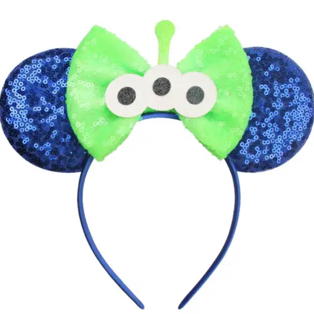 Brand new, sparkly Disney Toy Story Alien Mickey Ears.